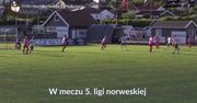 #dziejesiewsporcie: "Krzyżak" zza pola karnego. Niezwykły gol w 5. lidze norweskiej