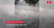 Niszczycielski grad. Świadek wrzucił wideo do sieci