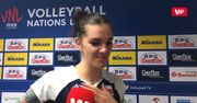 Liga Narodów kobiet. Bezcenna reakcja Malwiny Smarzek na żart trenera reprezentacji Polski