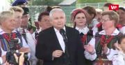 Wybory parlamentarne 2019. Jarosław Kaczyński dał wykład mieszkańcom Miedzny Murowanej