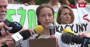 Protest 13-letniej Ingi. "Nie mówcie o mnie, tylko o zmianach klimatu"