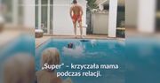 #dziejesiewsporcie: Klara Lewandowska już uczy się pływać! Słodkie nagranie