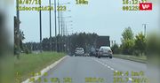 Pędził przez miasto 139 km/h. Nagranie z radiowozu.