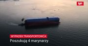 Wypadek transportowca. Poszukują 4 marynarzy