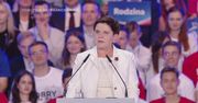 Beata Szydło o burzy ws. broszki. "Jest, wróciła"