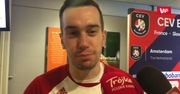 Mistrzostwa Europy siatkarzy. Marcin Komenda znokautowany piłką. Heynen przerwał jego wywiad: "On nie wie co mówi"