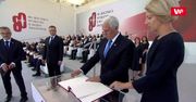 1 września. Wiceprezydent USA Mike Pence w Polsce