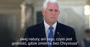 1 września. Mike Pence wspomina Jana Pawła II