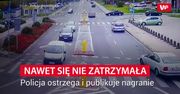 Prosto w pieszą. Niewiarygodny wypadek na pasach