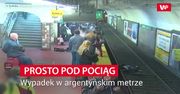 Prosto pod pociąg. Wypadek w argentyńskim metrze