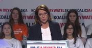 Wybory parlamentarne 2019. Małgorzata Kidawa-Błońska: radykalne zmiany PiS uderzą w Polaków