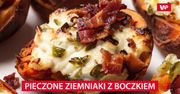Pieczone ziemniaki z boczkiem