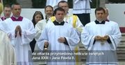 Relikwie Jana XXIII i Jana Pawła II wniesione na ołtarz