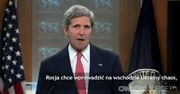 John Kerry ostrzega Rosję