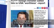 Zagraniczne media o słowach Radosława Sikorskiego
