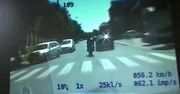 Pościg za motocyklistą. 90 punktów karnych