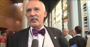 Janusz Korwin-Mikke o pierwszym dniu w PE