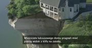 Luksusowy dom zawisł nad przepaścią