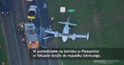 Samolot wypadł z pasa startowego w Teksasie