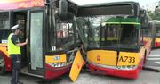 Zderzenie autobusów w Warszawie