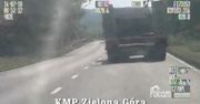 Niebezpieczna jazda kierowcy TIR-a