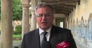 Bronisław Komorowski odpowiada Niemcom