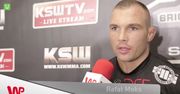 Rafał Moks po gali KSW 28