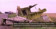 Wywożenie szczątków samolotu zestrzelonego nad Ukrainą