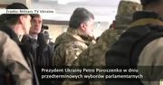 Petro Poroszenko pojechał na wschód kraju