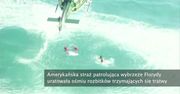 Dryfowali po Atlantyku uczepieni tratwy