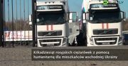 Rosyjski konwój z pomocą już w Ługańsku