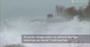 Sztorm na jeziorze Michigan