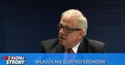 Prof. Nałęcz o referendach [Z każdej strony]