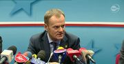 Tusk: Decyzja Putina podszyta hipokryzją