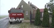 Wiatr zerwał dach domu w Wielkopolsce