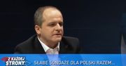 Słabe notowania Polski Razem [Z każdej strony]