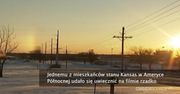 Niezwykły spektakl słoneczny na niebie
