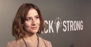 Maja Ostaszewska na premierze filmu 'Jack Strong'