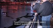 Kobieta i strażak zginęli w lodowatej rzece