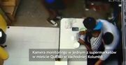 Nagranie zamachu w supermarkecie