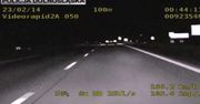 Gnał 150 km/h autostradą pod prąd