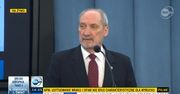 Macierewicz o konferencji prokuratury ws. katastrofy smoleńskiej