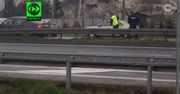 Pościg na A4. Kierowca potrącił policjantów
