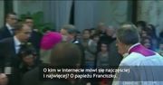 Papież Franciszek gwiazdą internetu