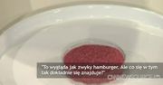 Pierwszy hamburger z probówki