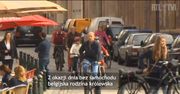 Belgijska rodzina królewska na rowerach