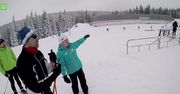 Trening biathlonowy na Polanie Jakuszyckiej