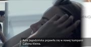 Ania Jagodzińska w kampanii Calvina Kleina