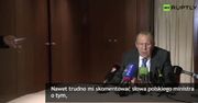 Siergiej Ławrow nazwał wypowiedź Grzegorza Schetyny bluźnierstwem