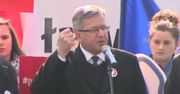 Bronisław Komorowski zaatkaował konkurentów